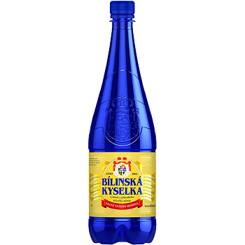 Лечебно - столовая минеральная вода «Bilinska Kyselka», Билинска Киселка  1л, с газом, Пэт