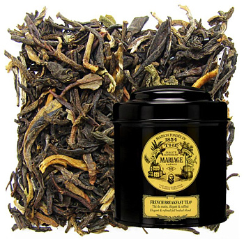 Черный чай Mariage French Breakfast Tea, банка 100 гр
