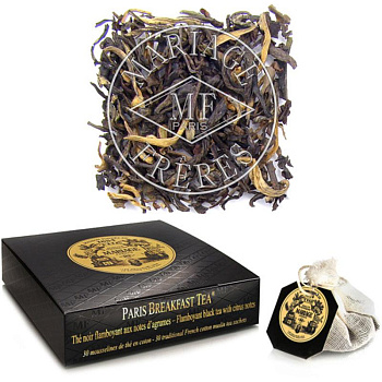 Черный чай Mariage Paris Breakfast Tea, Саше 75 гр
