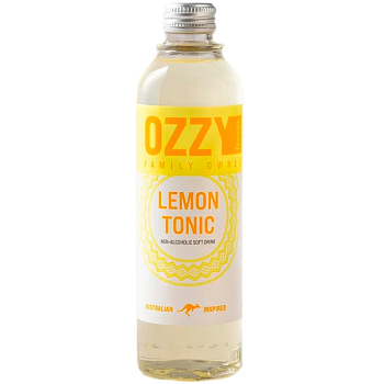 Напиток Тоник «Ozzy Frozzy» Lemon Tonic, Оззи Фроззи Лимонный Тоник, 0.33, газ, стекло