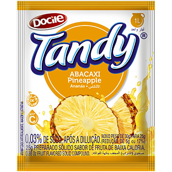 Растворимый напиток «Docile Tandy» Rani Pineapple, Дасел Танди Ананас с кусочками ананаса 15шт/уп, 25гр
