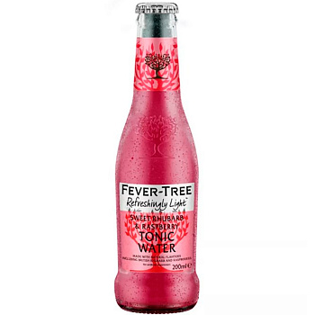 Напиток «Fever-Tree» Rhubarb & Raspberry, Ревень, Малина Тоник 0.2л, стекло