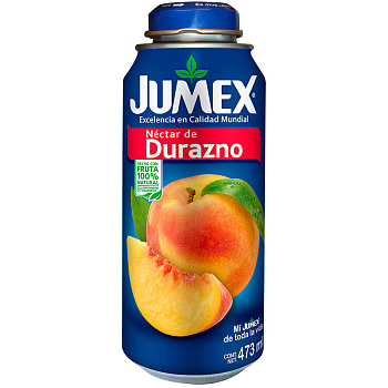Сок Jumex Durazno, Джумекс Персик 0.473л. алюминиевая бутылка