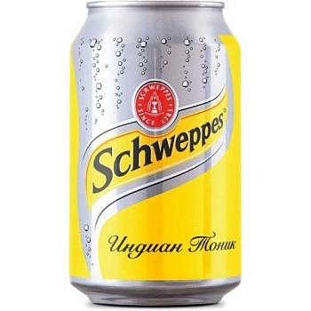 Schweppes Indian Tonic 0.33 л банка