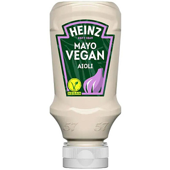 Майонез «Heinz» Vegan Mayo Aioli, Хайнц Веган Майо Аиоли, 220мл