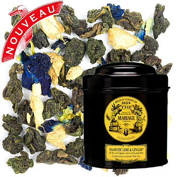 Чай Mariage Freres Majestic Lime & Ginger, банка 100 гр