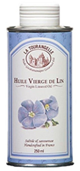 Масло льняное нерафинированоое «La Tourangelle» Flaxseed Virgin Oil, Ла Туранжель 250мл ж/б