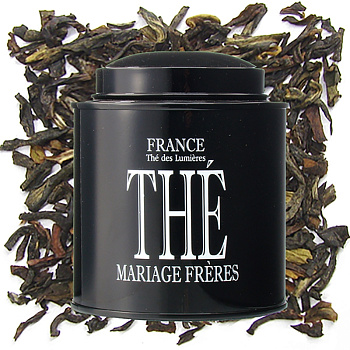 Черный мускатный чай Mariage Freres France - The Des Lumieres, Марьяж Фререс Франция, банка 100 гр