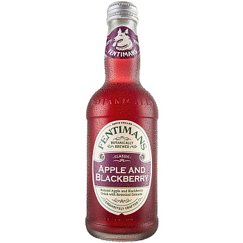 Напиток безалкогольный FENTIMANS Apple and Blackberry (Яблоко Ежевика) 0,275 л, стекло