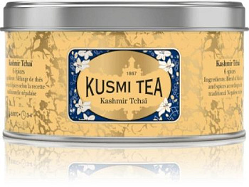 Kusmi tea Kashmir Tchai / Кашмир Чай Банка, 100гр.