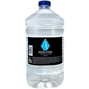 Природная родниковая вода «Aquadevida» Аквадевида без газа, 10л, ПЭТ