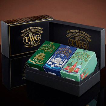 Чай TWG набор Weekend Trio Set (Box of 3) Набор трио 3x50гр.