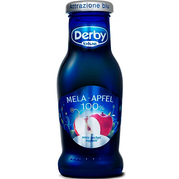 Сок яблочный Derby Blue "Mela Limpida Classici" 0.2, стекло