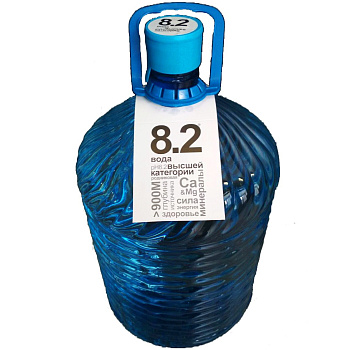 Вода высшей категории Детокс 8.2, 19л. пэт (в одноразовой таре)