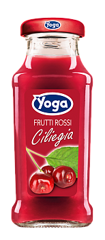 Сок Yoga, Йога Вишня 0.2л, стекло