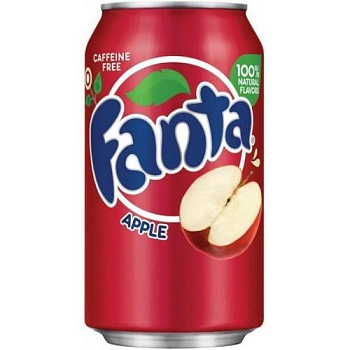 Fanta Apple Фанта Яблоко 355мл. ж/б (США)