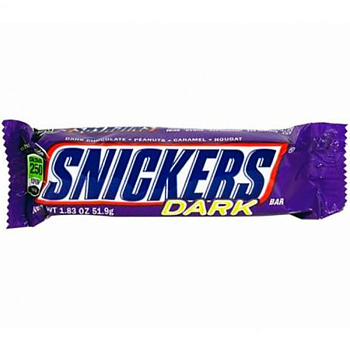Батончик шоколадный Сникерс Snickers Super Dark 81 грамм