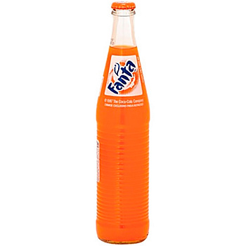 Газированный напиток «Fanta», Фанта 0.355л, Стекло (Мексика)