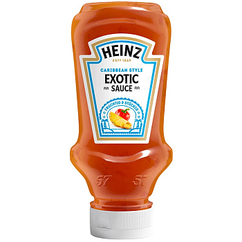 Соус «Heinz» Exotic Caribbean Style, Хайнц Экзотик Карибеан Стайл, 220мл