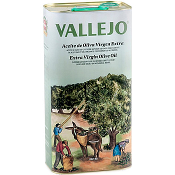 Vallejo Оливковое масло Еxtra Virgin банка 1000 мл