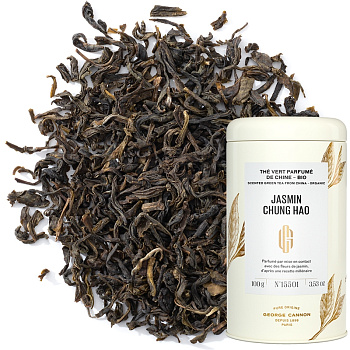 Зеленый чай «George Cannon» Jasmin Chung Hao, банка 100гр