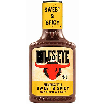 Соусы «Bull's Eye» Sweet & Spicy, Бычий глаз Сладкий и острый, 300мл