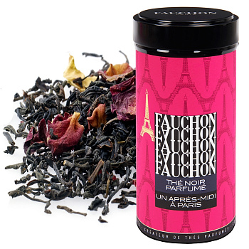 Чёрный чай «Fauchon» Afternoon In Paris, день в Париже, 100гр., банка