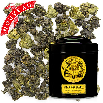 Чай Mariage Freres Milky Blue Absolu, Марьяж Фререс Улун Милки Блу Абсолу, банка 100 гр