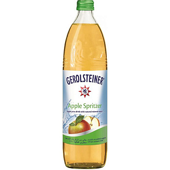 Герольштайнер (Gerolsteiner) Эпл Шпритцер Яблочный напиток 0.75л стекло