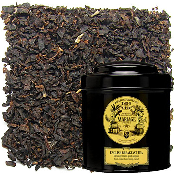 Черный чай Mariage English Breakfast Tea, банка 100 гр