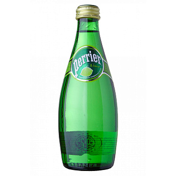 Минеральная вода с газом Perrier Перье Лайм 0,33 л