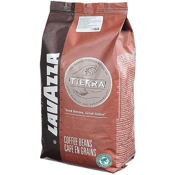 Кофе «Lavazza» Тиерра 1кг, зерно