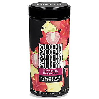 Красный чай «Fauchon» Pineapple Strawberry & Hibiscus, ананас и клубника 100гр., банка