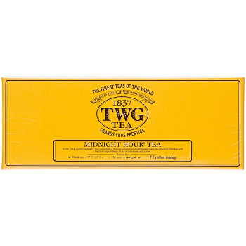 Чай «TWG» Midnight Hour Tea, ТВГ Полуночный 15шт x 2.5 гр.