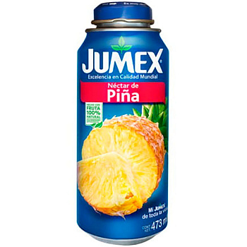 Сок Jumex Pina, Джумекс Ананас 0.473л. алюминиевая бутылка
