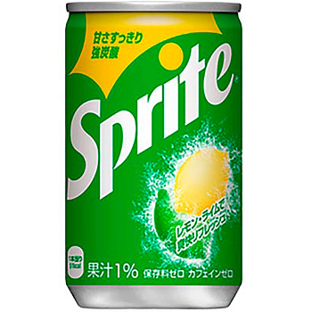 Газированный напиток «Spritе», 0.16л, ж/б (Япония)