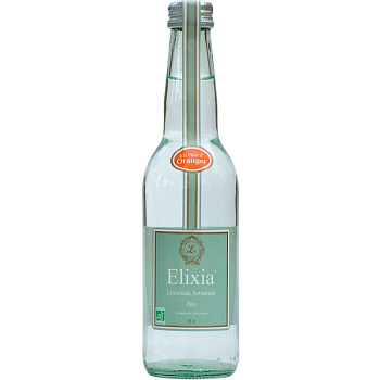 Лимонад «Elixia» Organic Bio Флердоранж 0.33л, газ, стекло