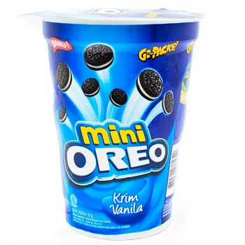 Печенье Oreo mini original, Орео Мини Ориджинал 61,3гр * 24 шт/уп