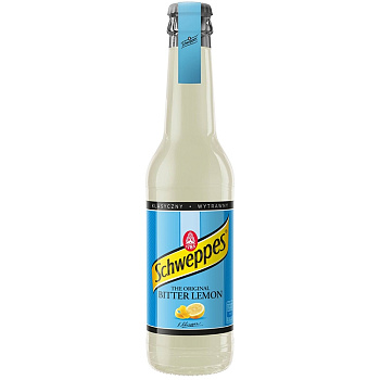 Напиток Schweppes Bitter Lemon 275мл, стекло