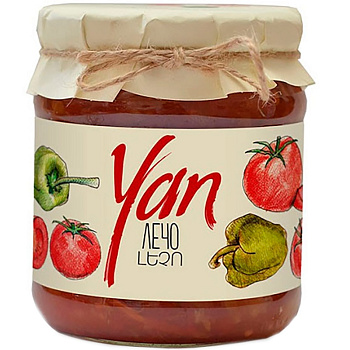 Лечо «Yan», Ян 0.45 литра
