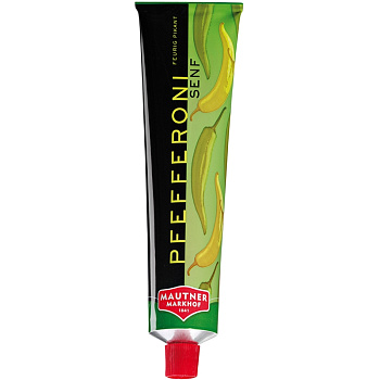 Горчица в тубе «Mautner Markhof» с перцем Пепперони, 200гр