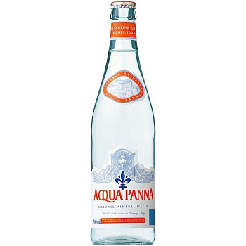 Минеральная вода без газа Acqua Panna, Аква Панна 0,5л. Стекло.