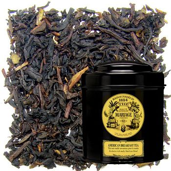Черный чай Mariage American Breakfast Tea, банка 100 гр