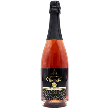 Безалкогольное вино розовое «Mon Ermitage» Espumoso Rose, Мон Эрмитаж Игристое Розовое 0.75л, стекло