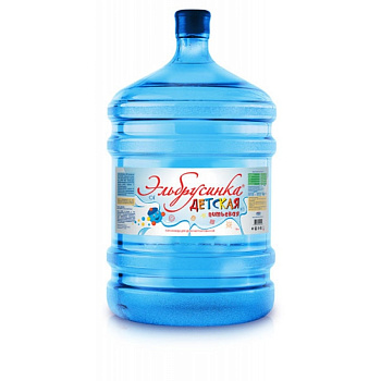 Минеральная вода "Эльбрусинка Детская" 19л.