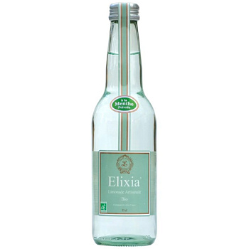 Лимонад «Elixia» Organic Bio Перечная мята 0.33л, газ, стекло