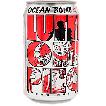 Напиток «One Piece» Luffy Ocean Bomb Yogurt Flavour, Ван Пис Оушен Бомб Луффи Йогурт, 0.33л, банка