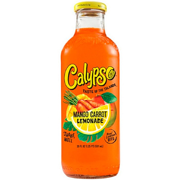 Напиток Calypso Манго Морковь "Mango Carrot Lemonade" 0.591 л.