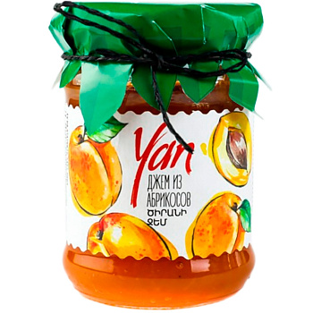 Джем «Yan», Ян Абрикос 0.3л, стекло