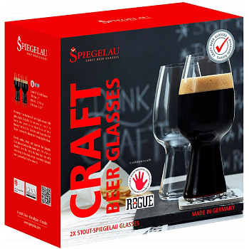 Набор бокалов «Spiegelau» Craft Beer Stout Glass Wheat Beer (2шт x 600мл)